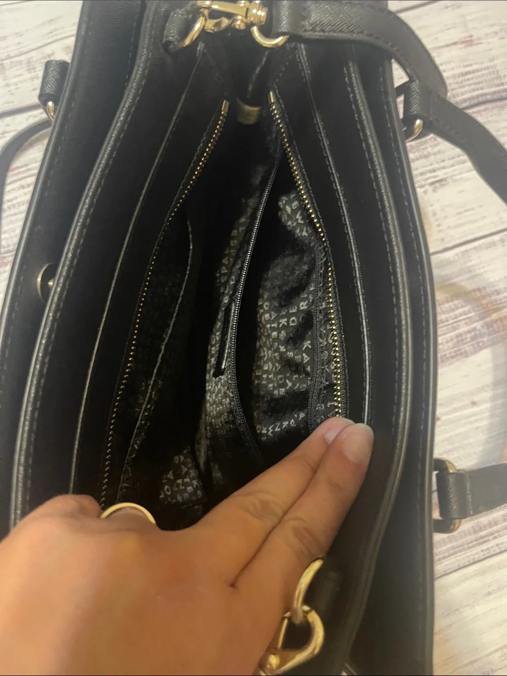 Kate Spade Laurel Way Reese Satchel Black Structured Top-Handle Shoulder Bag